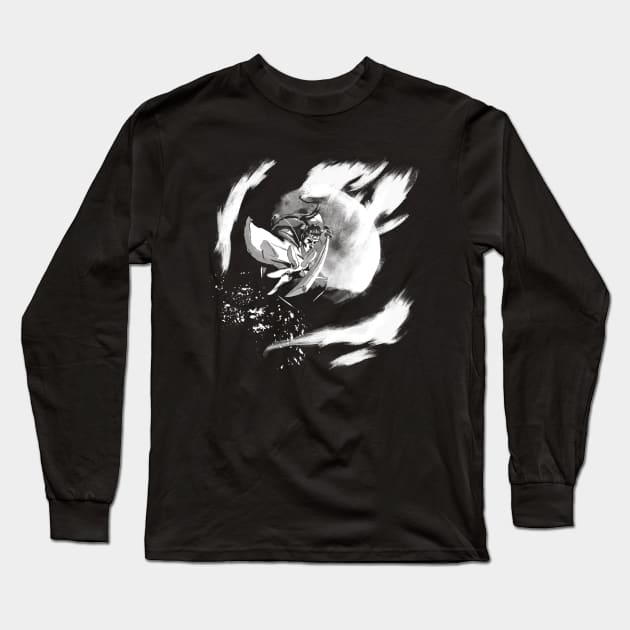 Samurai Shinsengumi Long Sleeve T-Shirt by condepablo